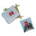 100pcs Disposable Transparent Nylon Tea Bags Strings Heat Sealing Filter for Effective Brewing Packaging Printing Gift Ideas