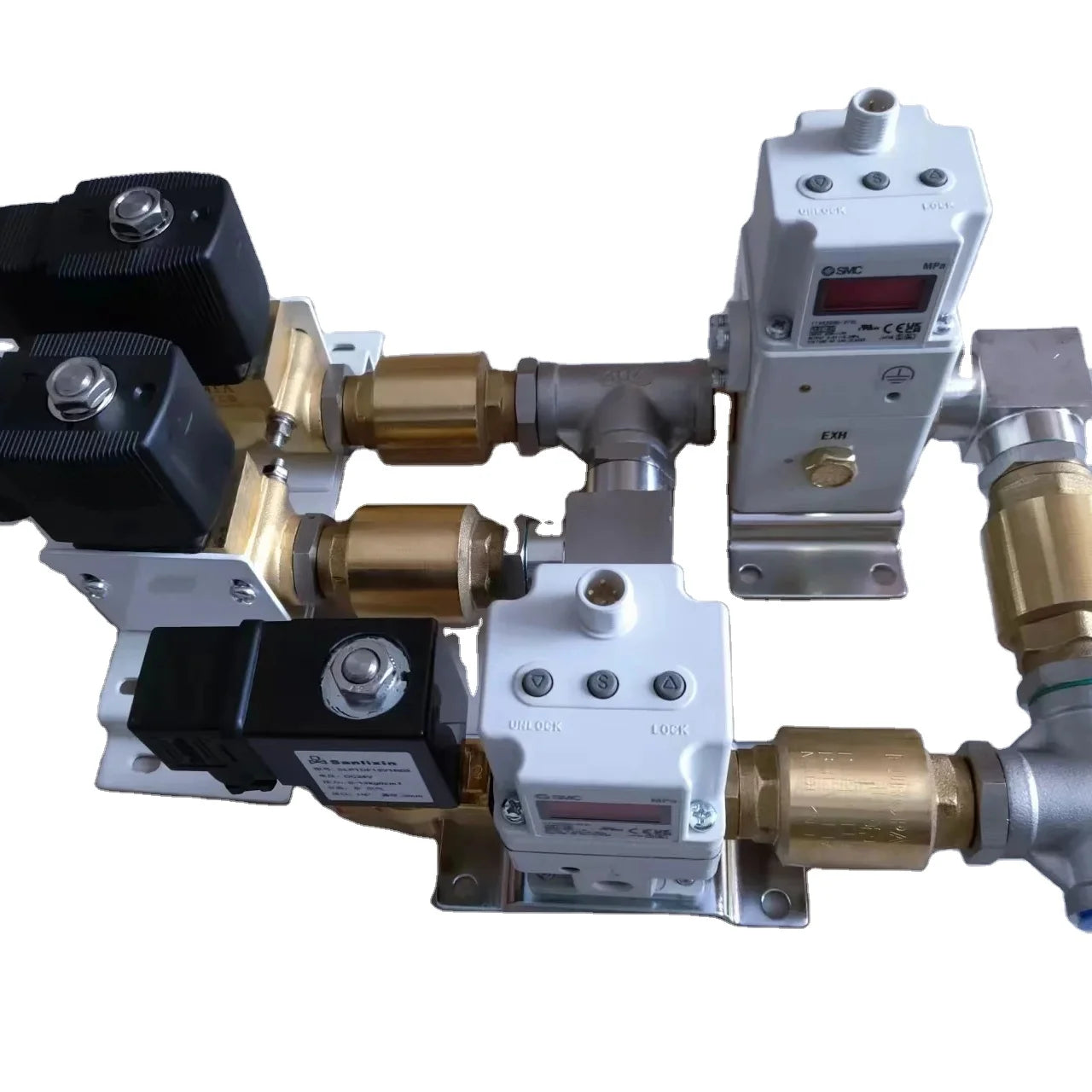 New SMC Proportional Valve High and Low Pressure Air Path Integrated Device for Cutting Machines and Other Applications