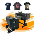60mm Dtf Printer Printing Machine with Powder Shaking Machine Dtg Transfer T-shirt XP600 Dtf Impresora 60cm