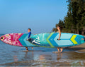 Free Shipping sup Paddle Board Wholesale New Design 10'6''*33''*6'' Inflatable Stand up Paddle Board Surfboard for Ocean Waters
