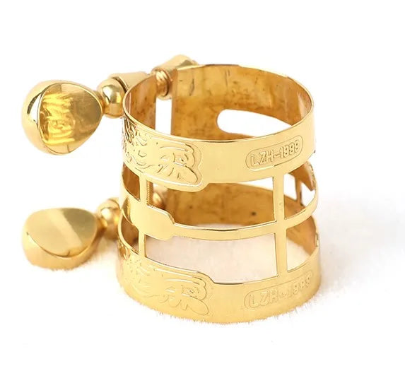 Popular Instrument Saxophone Ligature   Clarinet Accessories Mouthpiece Fastener Ligature  Clip