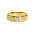 Luster Jewellery D White Wedding Band Jewelry 925 Moissanite Engagement Ring for Women
