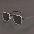 Double Bridge Designer Sunglasses for Men Polarized Titanium City Shades Sunglasses Glasses for Sun Unisex My Logo Gafas De Sol