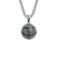 Luxury Fashion Ball Alloy Pendant Stainless Steel Chain Necklace Jewelry Men Male Necklaces Jewellery