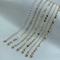 Custom Hanging Neck Reading Glasses Lanyard Simple Plated Gold Glasses Mask Chain Strap Eyewear Masking Chains