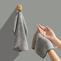 Wholesale Solid Pure Bamboo Fiber Woven Dish Tea Towels Quick Dry Kitchen Cloth for Home Use
