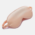 Double Layer Silk Satin Luxury Oversized Super Soft Sleeping Eye Mask Elastic Strap Sleeping Mask