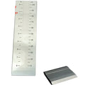 Single Groove Grindometer Stainless Steel Scraper Fineness Meter BGD 241/3 0-100um Fineness Gauge