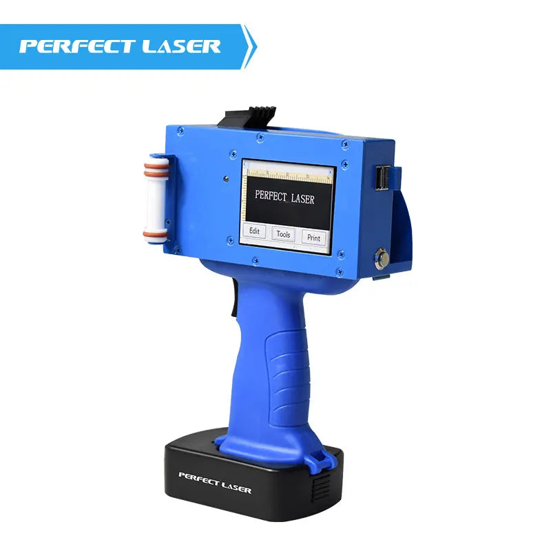 Perfect Laser Mini Portable Handheld logo Code Data Characters Inkjet Industry Printers Printing Machine for Metal Wood Food