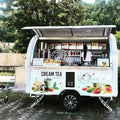 2026 Fast Food Truck for Sale Fully Equipped Fiberglass Food Concession Trailer with Full Kitchen Candy & Chips Service