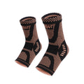 SHIWEI-3023#Hot Selling Elastic Ankle Support Sleeve Cheap Price Compression Copper Ankle Brace