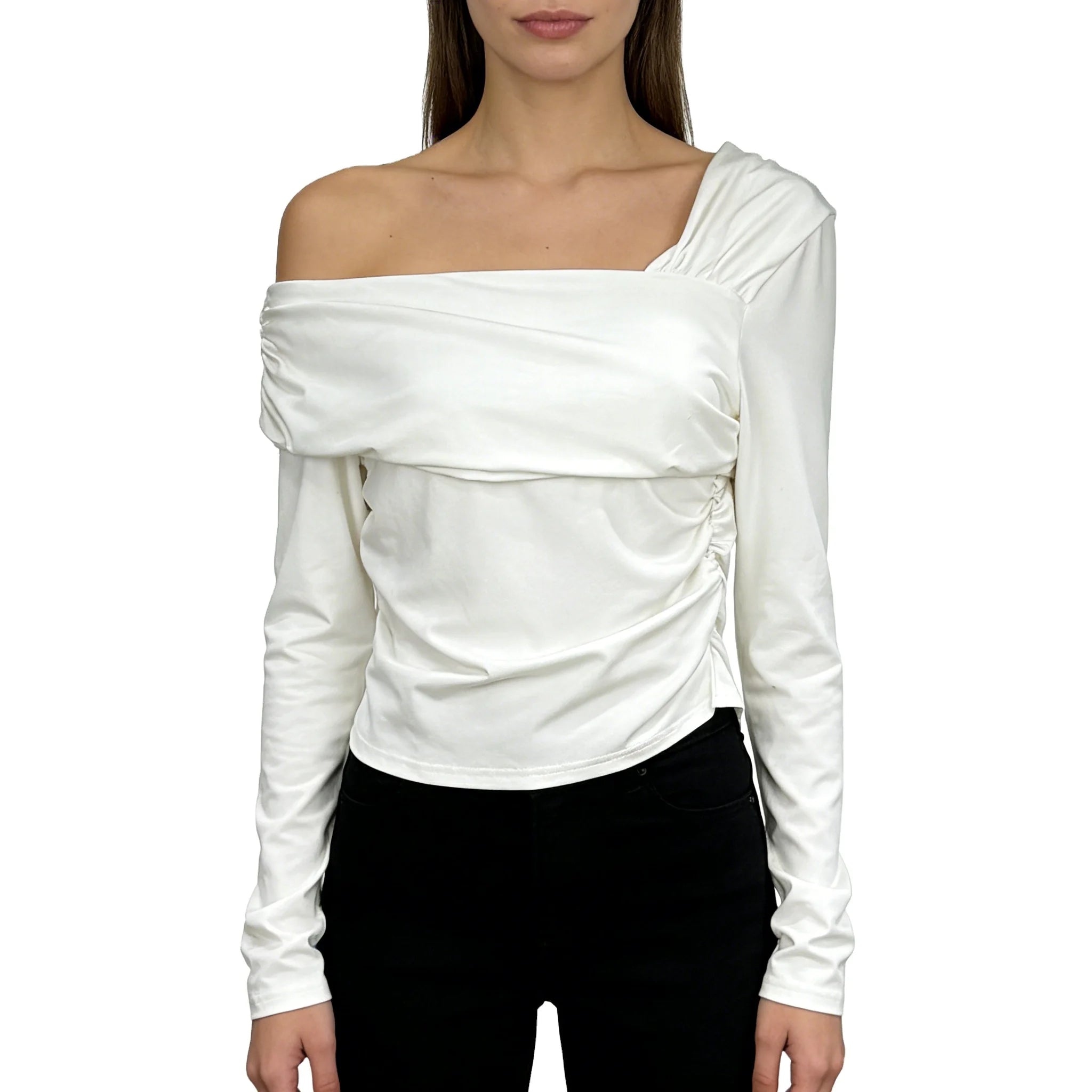 Formal Blouse White Women Blouses Elegant for Office Women Tops Fashionable Blouse