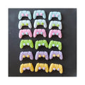 100Pcs/Lot Pastel Video Game Controller Flatback Resin Cabochons Charms for Craft DIY Phone Case Scrapbooking Decoration