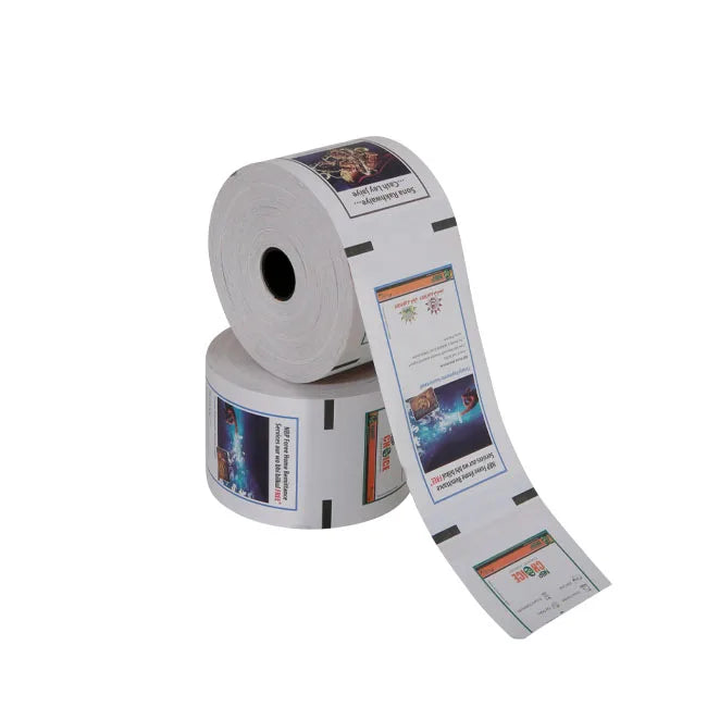 Heat Transfer Paper Roll Pos Cash Register Lottery Ticket Receipt Paper 57x50 Thermal Paper Rolls 70 Gsm 80 Gsm