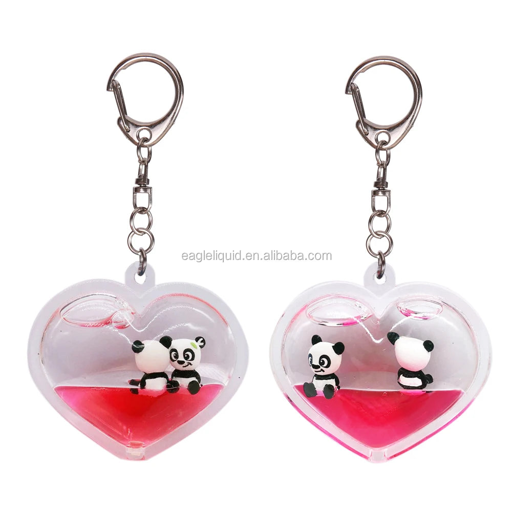 Factory Direct Personalized Design Wholesale Cute Custom Mini White Acrylic Keychain