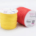 1.2&1.5mm Nylon Jewelry Cord Jewelry Accessories Bracelet and Necklace Material 21 Colors