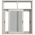 Thermal Break Aluminium Sliding Window Double Glazed Energy-Saving Soundproof Window Custom Size CE