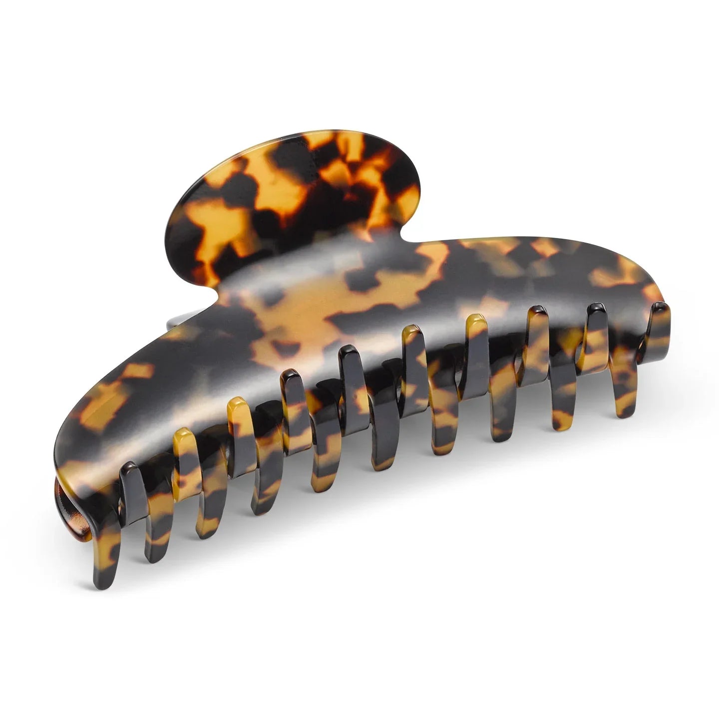 Acetic Acid Sheet Headwear Headclip Size Size Hair Grab European Leopard Print Grab Clip Pan Hair Ponytail Clip Hair Accessories