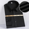 Business Shirts Full Polyester Long Sleeve Men's Shirts