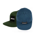 Factory Price Canvas Street Style Half Fitted Baseball Snapback Hat with Side Patch Sports Flat Brim Custom Design