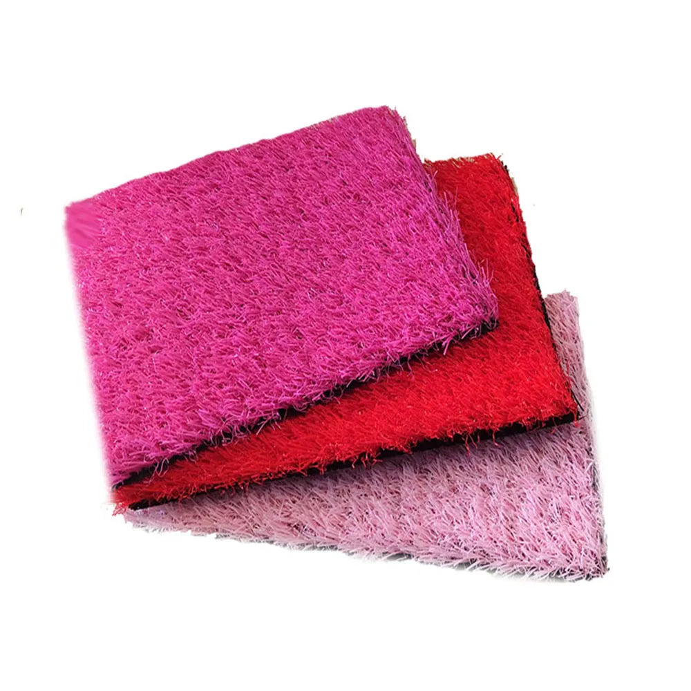 Eco-friendly 25mm pink Artificial Grass Carpet Sports Landscape Artificial Turf Synthetic Grass Rug