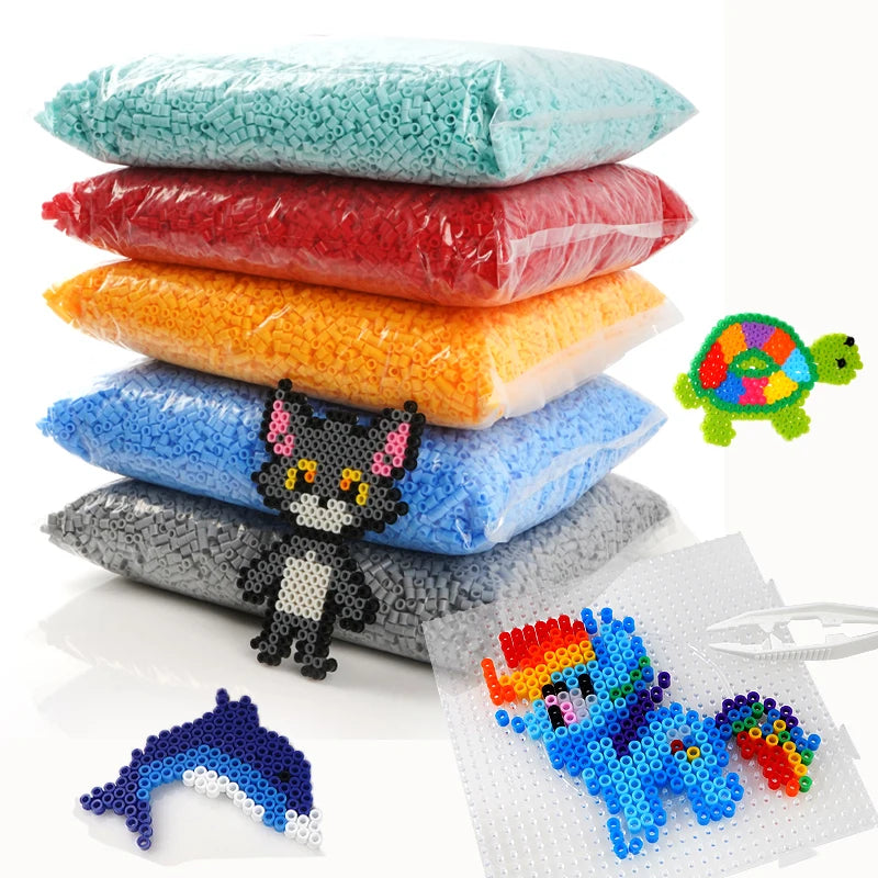 Hot Selling Diy Craft Food-grade Material 5mm Artkal Fuse Bead Kilo Pack Midi Perler Iron Bead in Bag