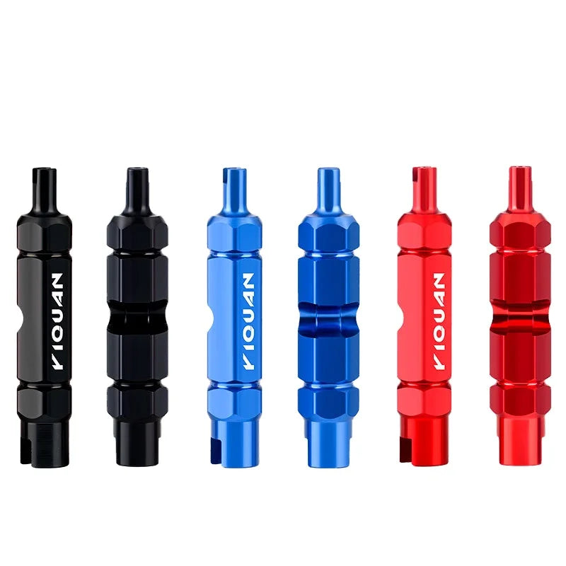 Bicycle Multi - Purpose American Valve Tool - Nozzle Tyre Nozzle Extension Rod Removal Wrench Bicycle Chain Repair Tool Durable