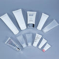 Transparent Empty Eco Friendly Biodegradable Plastic PE Hand Cream Body Lotion Soft Cosmetic Packaging Squeeze Tube