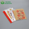Custom Food Packaging Bag Delivery Cookie Pastry Popcorn Snack White Brown Kraft Paper Bags With Your Own Logo