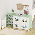 White Plastic Extendable Shoe Rack Ventilation Easy Assembly Modern Design Home Furniture Entry Hotel Living Room Gym Workshop