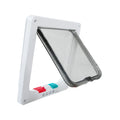 Pet Dog Cat Automatic Door Pet Dog Cat ABS Plastic Glass Door for Cat and Small Dog