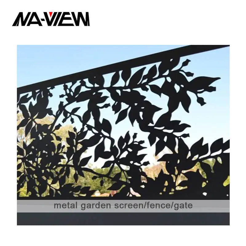 OEM Service Outdoor Carved Art Perforated Aluminum Metal Screen Powder Coated Waterproof Eco-Friendly with 3D Modeling