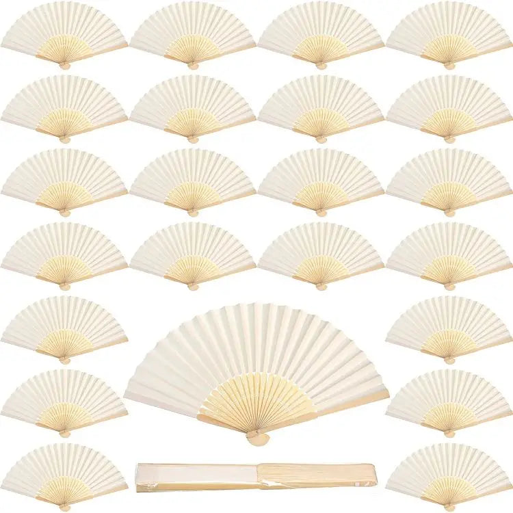 Customized Big Love Style Handicraft Plastic Hand Fan Best Choice for Weddings