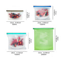 Durable Bpa Free Eco Friendly Travel Pet Stand-Up Vacuum Ziplock Reusable Food Storage Bag for Sandwich Fruit Bread