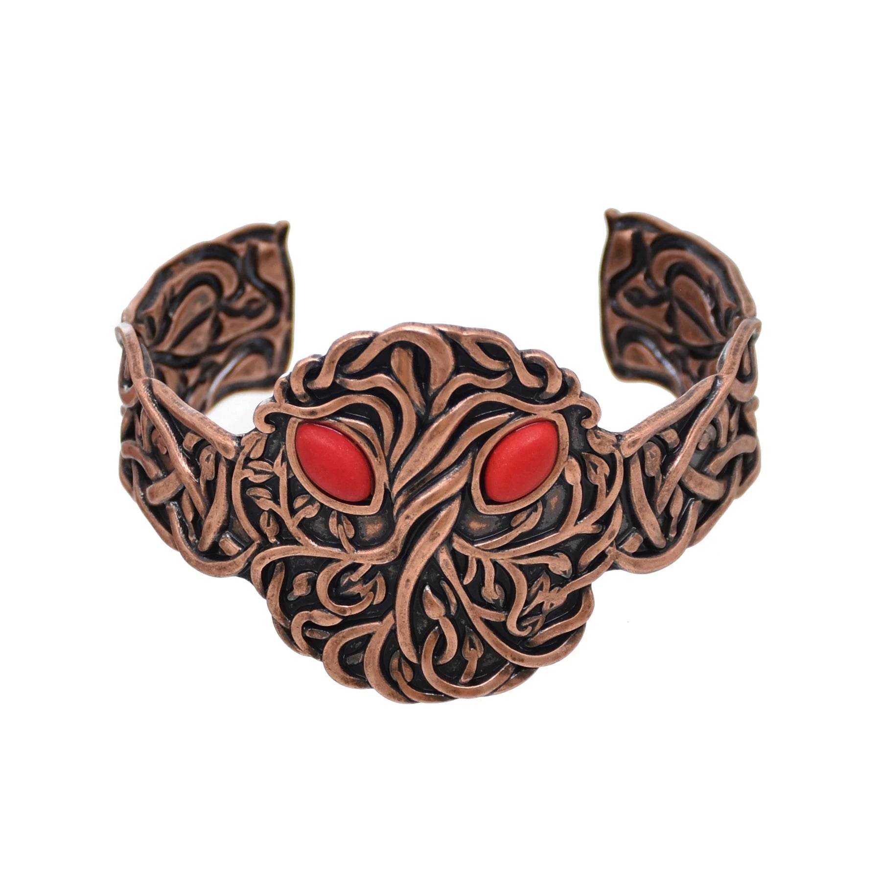 Ethnic Evil Eyes Life Tree Bracelet Traditional Stone Open Bracelet Statement Women's Party Jewelry Gift