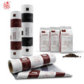 China Factory Custom Print Soft Flexible Moisture Proof Laminated Coffee Bean Packaging Film Roll/Food Grade Plastic Film for