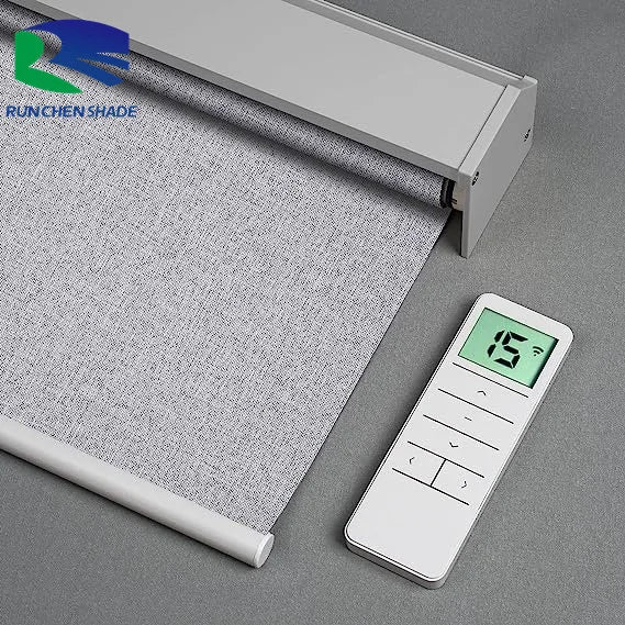 Customized Temperature Resistant Home Window Sun Roller Blinds Office Electric Motorized Roller Shade