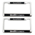 Customized Motorcycle Fashion Stainless Steel Car License Plate Frame Cover for US Market Luxury Custom OEM