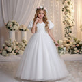 Western Style Sequined Big Girl Dresses Princess Gown for Children Party Dress Colorful Girls Birthday Dresses for 12 Years