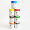 Rectangle-Shaped Removable Day Label Tabs for Restaurant Inventory Management Week (Mon-Sun) Food Dots Meal Prep Promotion