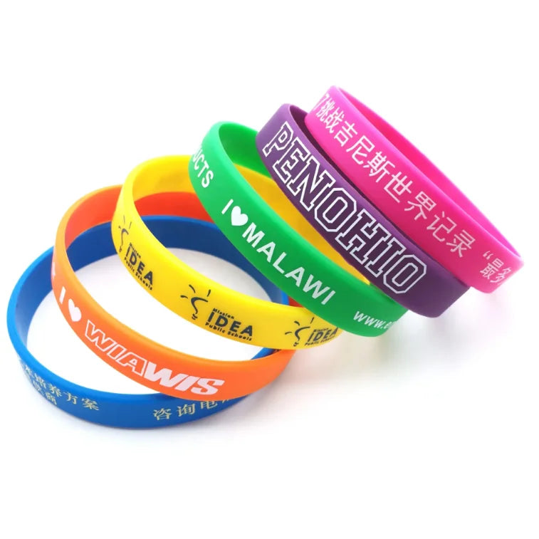 Hot Selling Eco-friendly Cheap Silicone Wristbands Custom Logo Basketball Wristbands Pvc Wristbands for Gifts