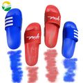Bathroom Pvc Sliders Grey Slippers Flip Flops Customize Sandal Slides Footwear Slippers for Men Custom Men's Slippers Slides