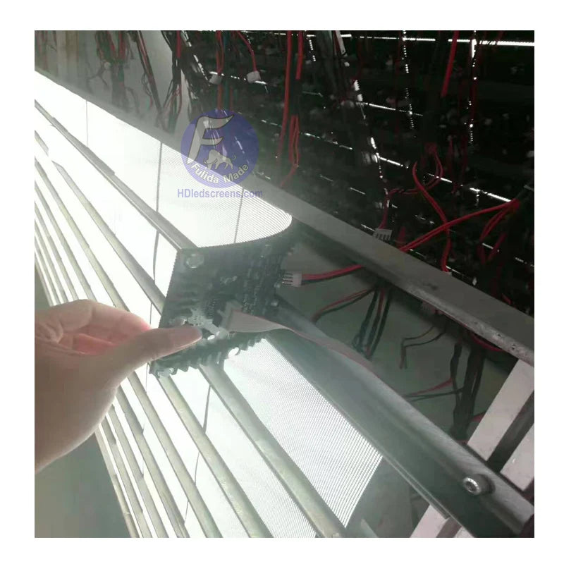 Indoor Flexible Led Displays P1.5 P1.6 P1.875 P2 P2.5 P3 P4 Soft Led Screen Cheap Price Good Quality Flexible Led Display