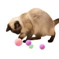 Silent Ball Destuffing Bite Resistant  Amuse Plush Cat Toy Ball Teasing Ball Cat Toy