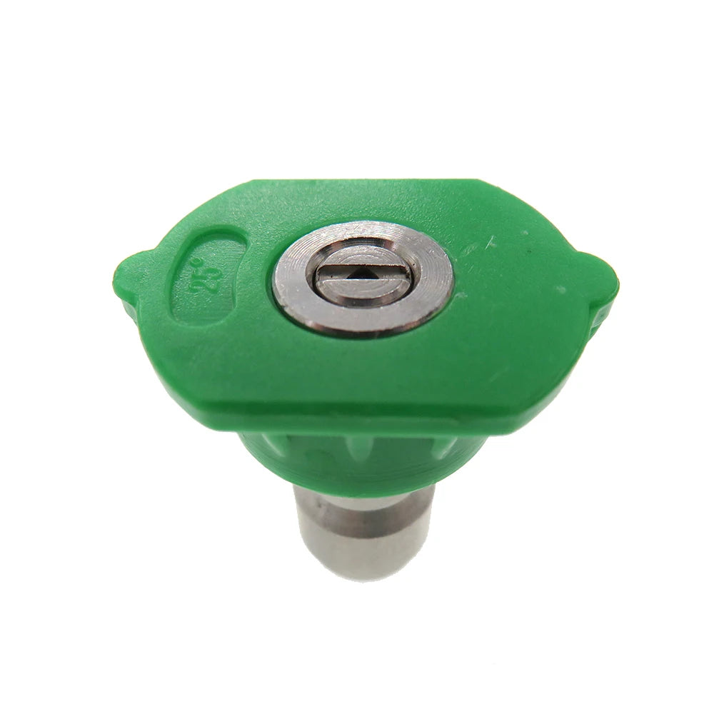 1/4 Inch Green Quick Disconnect Nozzle Universal Pressure Washer Accessories Spray Tip for Car Spray Gun