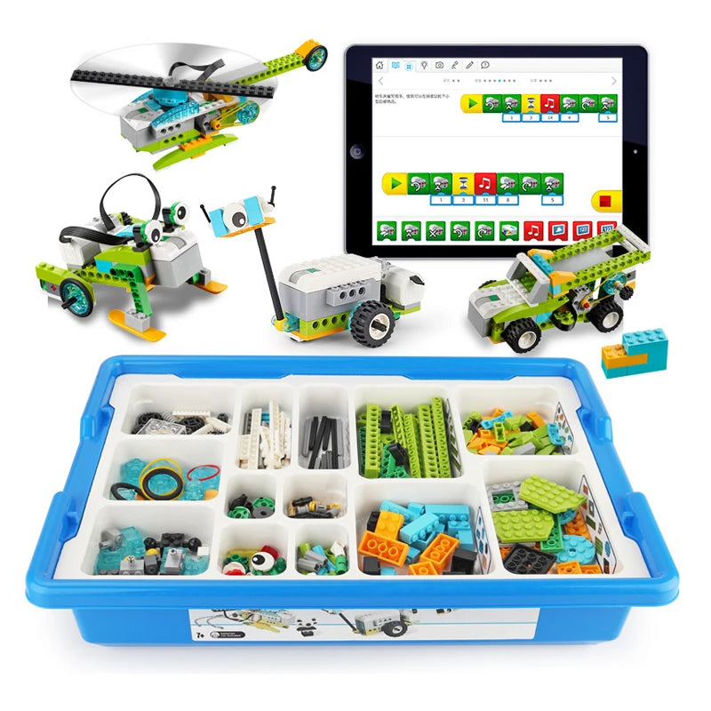 STEM Set Robotics Construction Set Educational School Students Learning Building Blocks for Kids WeDo 2.0 Toys MegaBDM