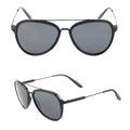 PP3550P Unisex butterfly Shaped Double Bridge Metal Tr90 Polarized Sunglasses