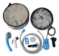 Bathroom Products Water Ablutions Portable Shattaf Muslim Bidet Sprayer With Folding Bucket for Toilet Traveling Camping