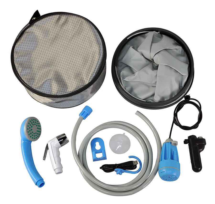 Bathroom Products Water Ablutions Portable Shattaf Muslim Bidet Sprayer With Folding Bucket for Toilet Traveling Camping