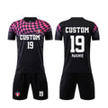 Team Customized Soccer Wear Kits Sublimation Print Number Blank Soccer Jersey Training Uniform for Teams Sets